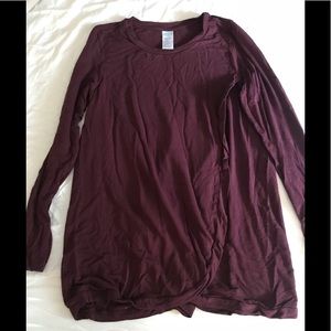 Maternity/ nursing long sleeved shirt